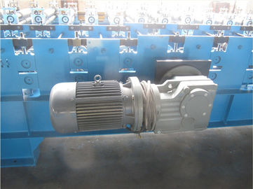 3 Tons Decoiler Door Frame Roll Forming Machine 40GP Container