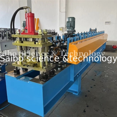 Wall Panel Structure Drip Trim Roll Forming Machine 0.5mm By Chain Drive