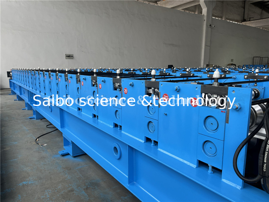 11KW Roofing Panel Roll Forming Machine With Chain Drive Include 6T Hydraulic Decoiler