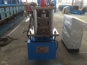 Z Purlin Cold Roll Forming Machine 14 Stations with Gcr12 Cutter