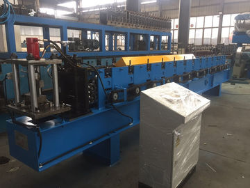 Z Purlin Cold Roll Forming Machine 14 Stations with Gcr12 Cutter