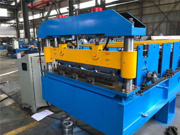 4kw Hydraulic Power Wall And Roof Panel Roll Forming Machine 70mm Shaft