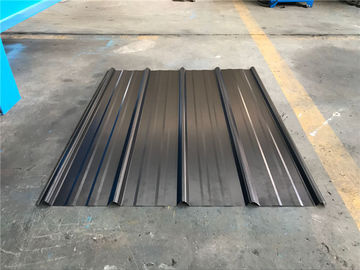 4kw Hydraulic Power Wall And Roof Panel Roll Forming Machine 70mm Shaft