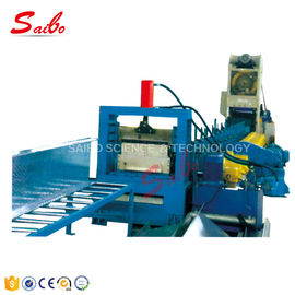 Adjustable Metal Cable Tray Roll Forming Machine With Wire Electrode Cutting Structure