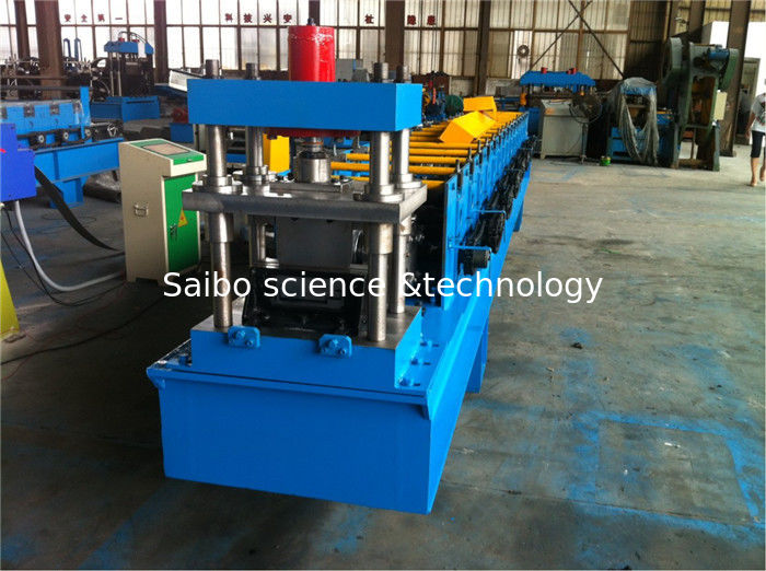 3 Tons Decoiler Door Frame Roll Forming Machine 40GP Container