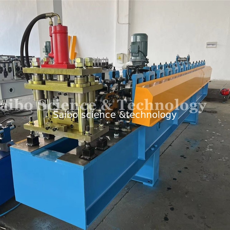 Wall Panel Structure Drip Trim Roll Forming Machine 0.5mm By Chain Drive