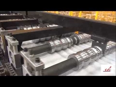 S Shape Shutter Roll Forming Machine Galvanized Steel Material 14 Stations