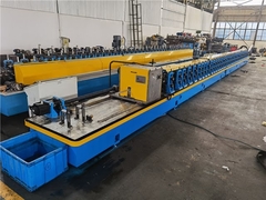 Solar Module Frame Roll Forming Machine Line Speed 40-50m/min Drive by Gear Box